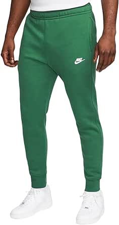 Nike Sportswear Club Fleece Jogger Mens Active Pants, Gorge Green/Gorge Green/White, Large