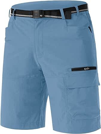 TACVASEN Men's Summer Outdoor Shorts Quick Dry Cargo Casual Hiking Shorts