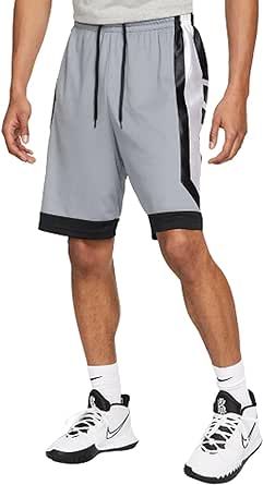 Nike Dri-FIT Elite Men's Basketball Shorts (Small, Cool Grey/Black/White)