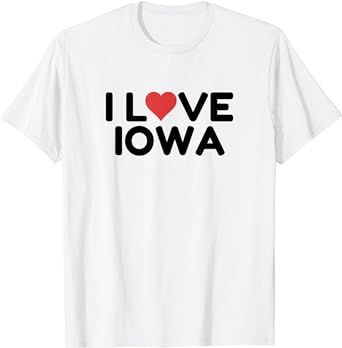 I Love Iowa T-Shirt