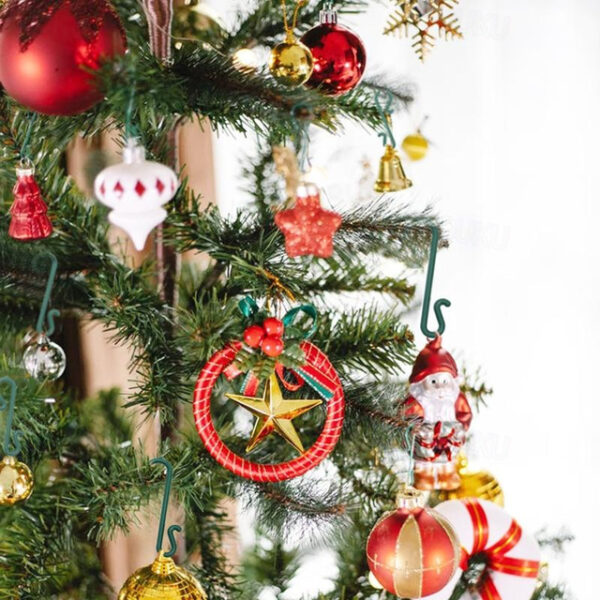 Christmas Decorations Christmas Ball S-Shaped Small Hooks Christmas Tree Decoration Accessories Christmas Hooks 2025 - US $2.99