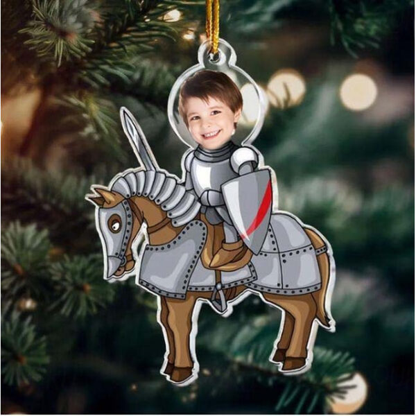 Personalized Photo Christmas Ornaments Acrylic 2D Custom Baby Face Christmas Tree Ornaments Xmas Decoration Hanging Pendant Gifts 2025 - US $6.99