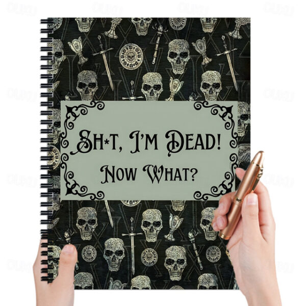 Sh*t, I'm Dead! End of Life Planner - Final Preparations Journal,Final Arrangements with Twin Wire Binding for Men, Women, Friends, Family 2025 - US $